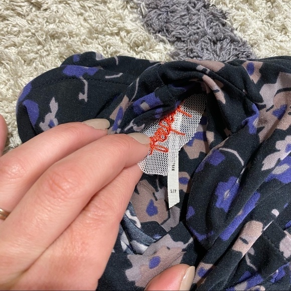 Free People Criss Cross Flora Mini Dress - Picture 11 of 11